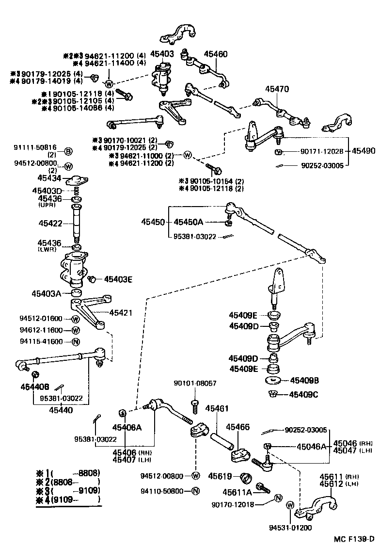 DYNA100 |  FRONT STEERING GEAR LINK