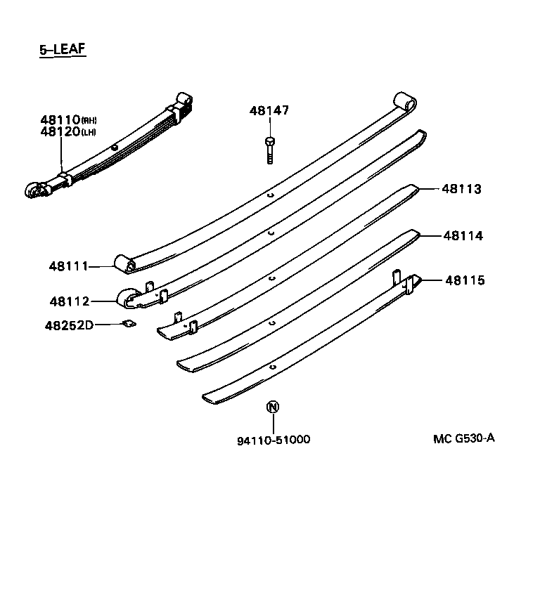  HILUX 4RUNNER 4WD |  FRONT SPRING SHOCK ABSORBER
