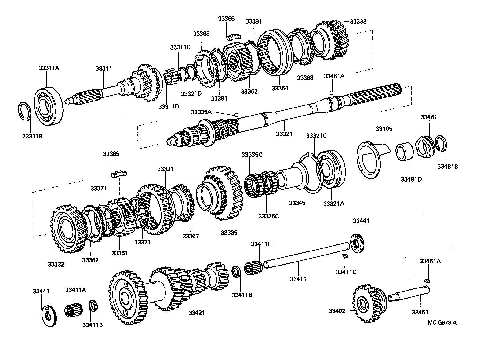  LITEACE |  TRANSMISSION GEAR MTM