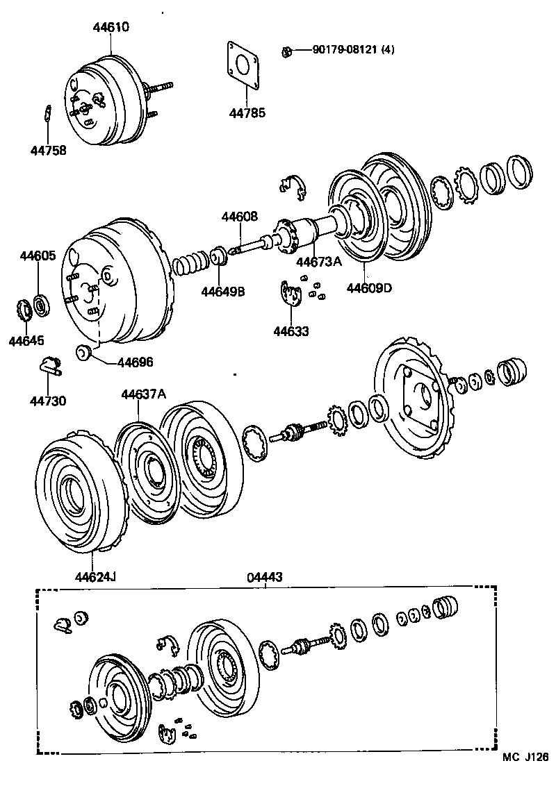  CROWN |  BRAKE BOOSTER VACUUM TUBE