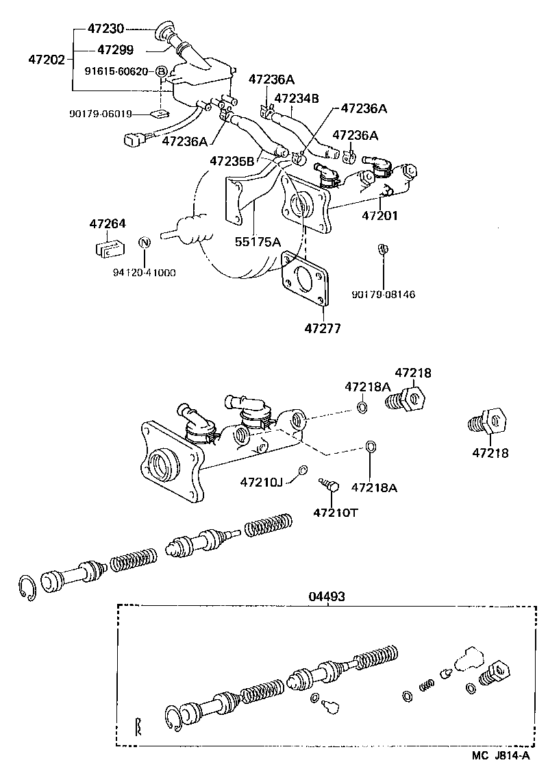  DYNA100 |  BRAKE MASTER CYLINDER