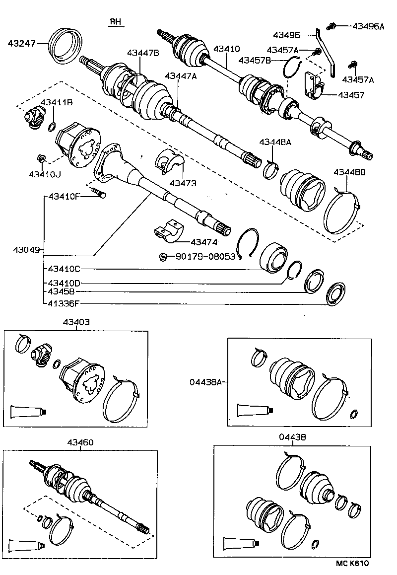  CELICA |  FRONT DRIVE SHAFT