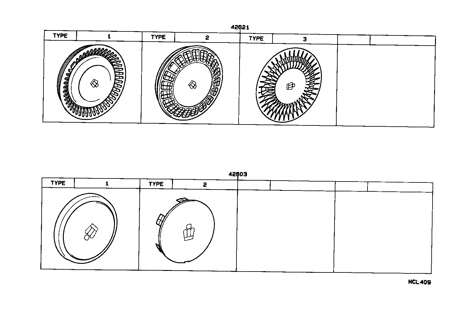  CROWN |  DISC WHEEL WHEEL CAP