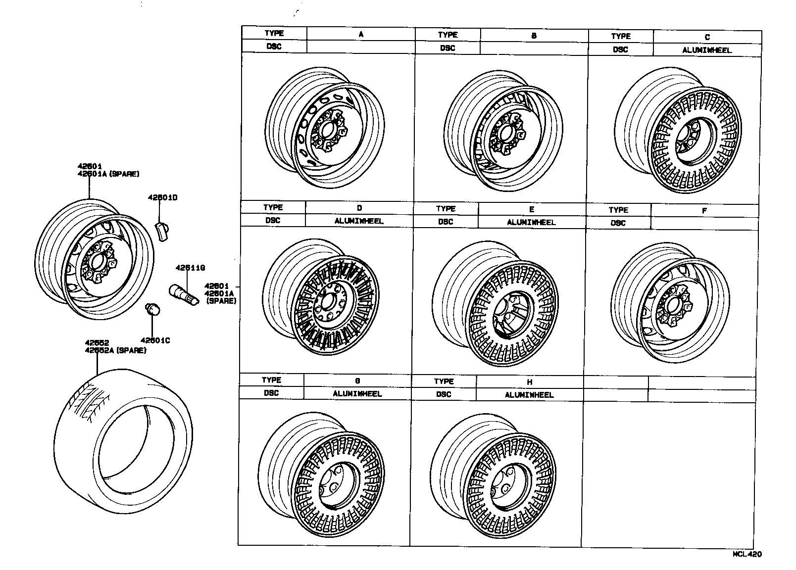  CROWN |  DISC WHEEL WHEEL CAP