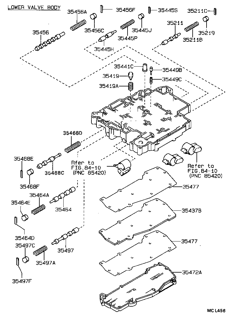  PASEO |  VALVE BODY OIL STRAINER ATM