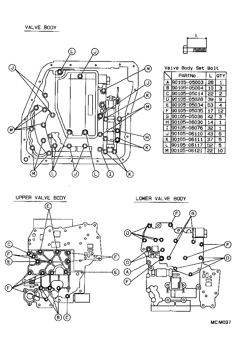  ES300 |  VALVE BODY OIL STRAINER ATM