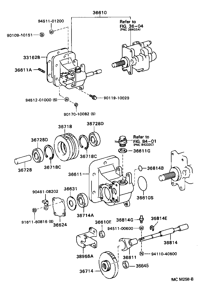  DYNA 200 |  POWER TAKE OFF CASE GEAR