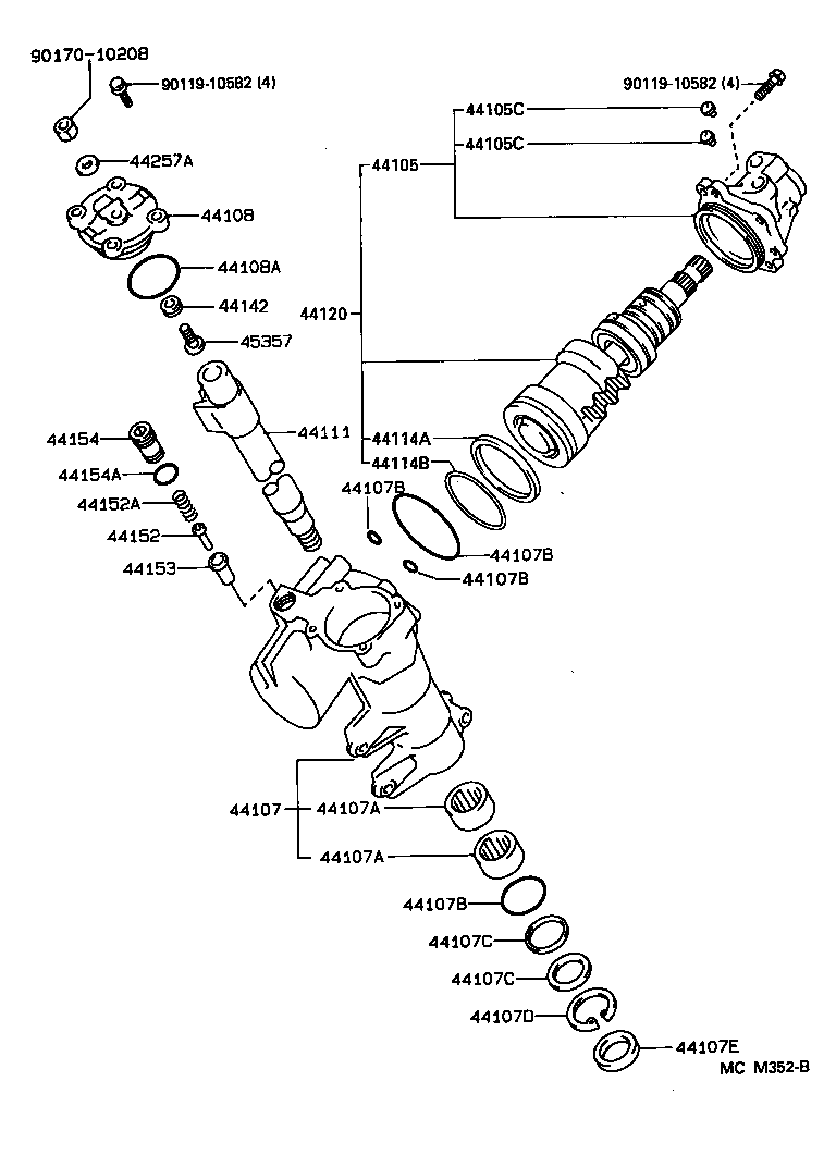  CROWN |  FRONT STEERING GEAR LINK