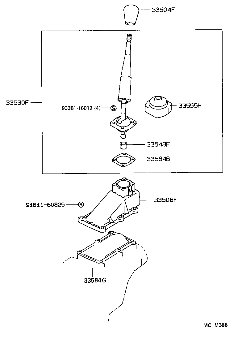  CROWN |  SHIFT LEVER RETAINER