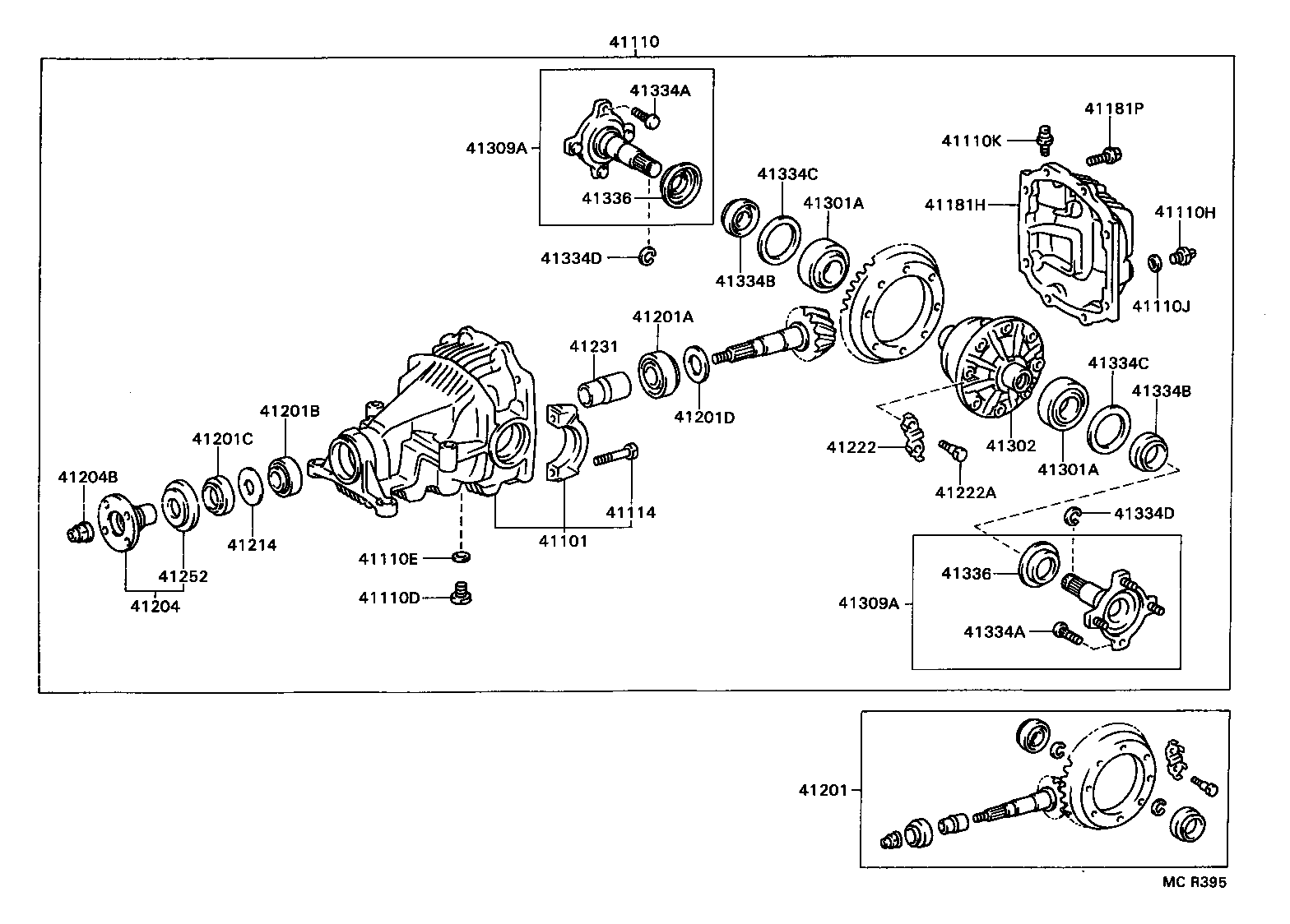  CELICA |  REAR AXLE HOUSING DIFFERENTIAL