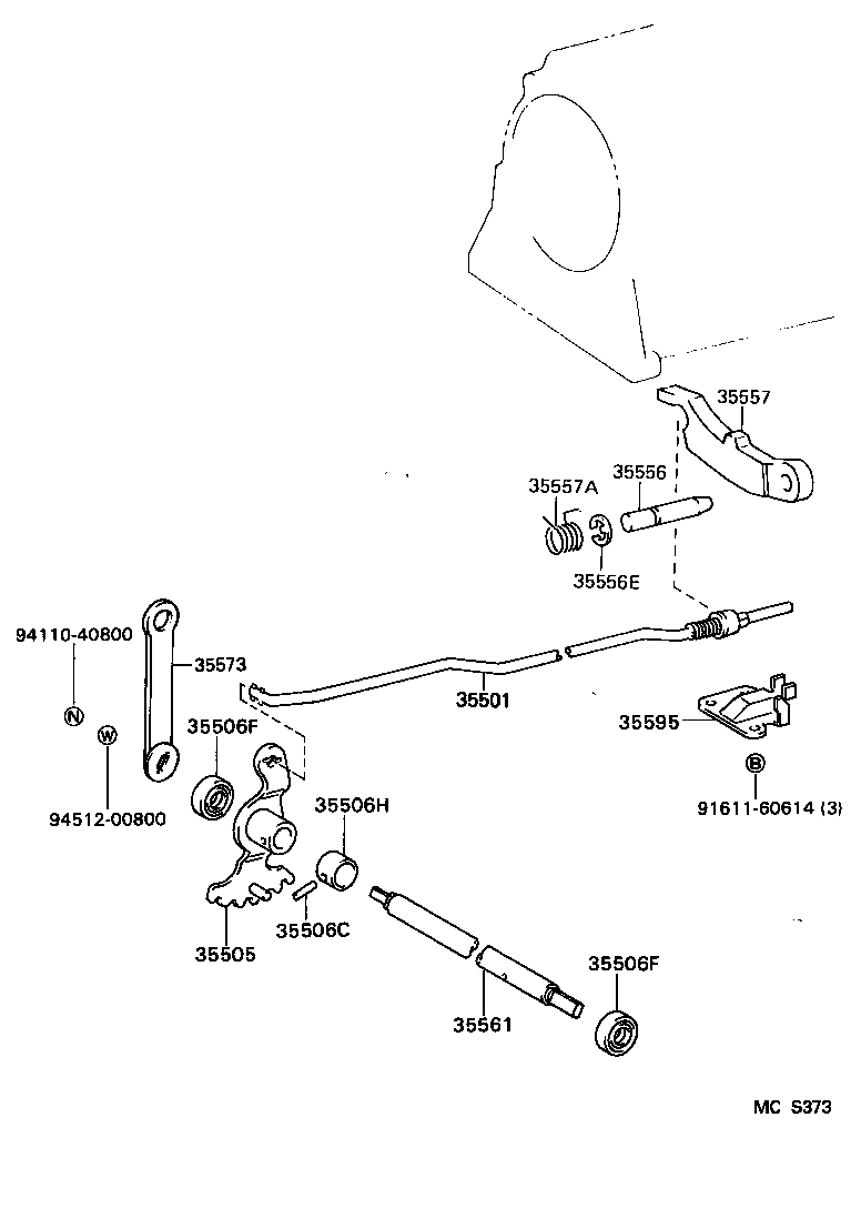 4RUNNER |  THROTTLE LINK VALVE LEVER ATM