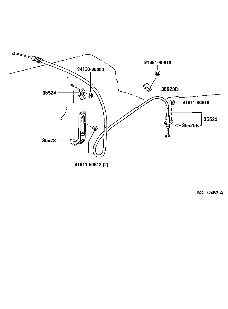  4RUNNER |  THROTTLE LINK VALVE LEVER ATM