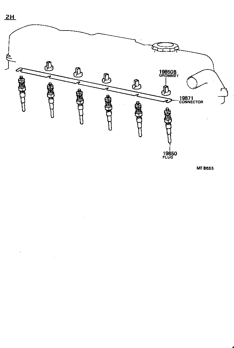  COASTER |  IGNITION COIL SPARK PLUG