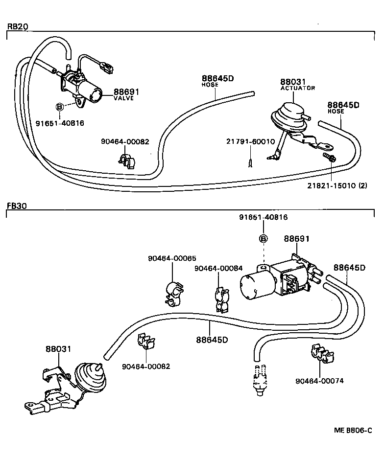  COASTER |  HEATING AIR CONDITIONING VACUUM PIPING