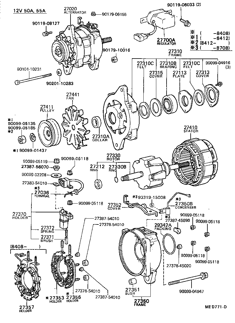  HILUX |  ALTERNATOR