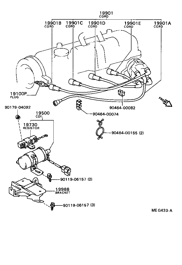  CELICA |  IGNITION COIL SPARK PLUG