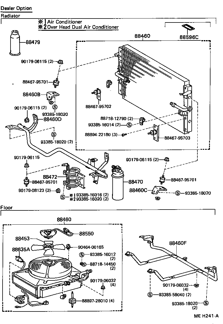  LITEACE |  HEATING AIR CONDITIONING COOLER PIPING