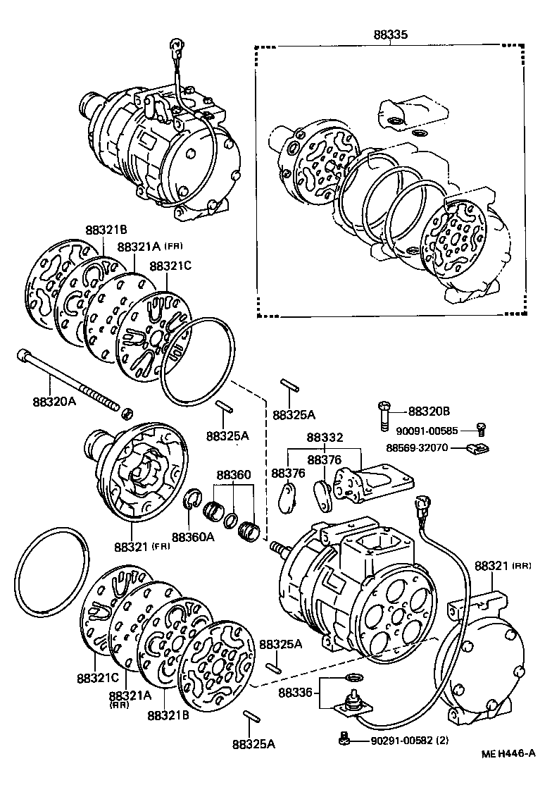  CAMRY |  HEATING AIR CONDITIONING COMPRESSOR