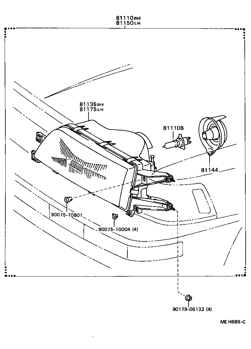 CAMRY |  HEADLAMP