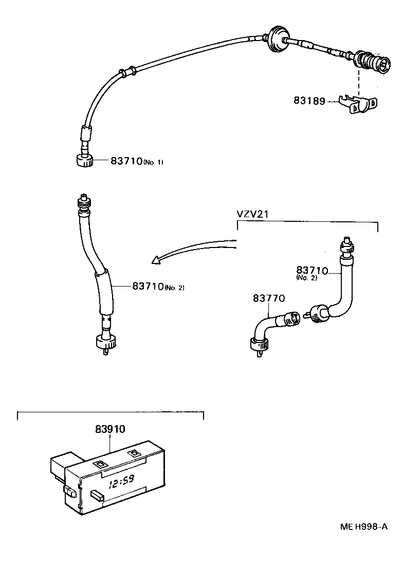  CAMRY |  METER