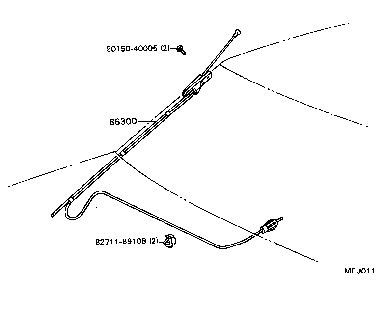  CAMRY |  ANTENNA