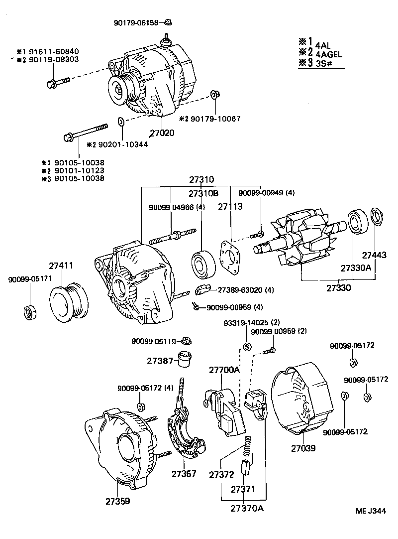  CELICA |  ALTERNATOR