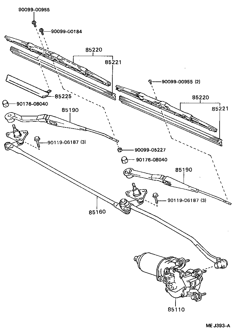  CELICA |  WINDSHIELD WIPER