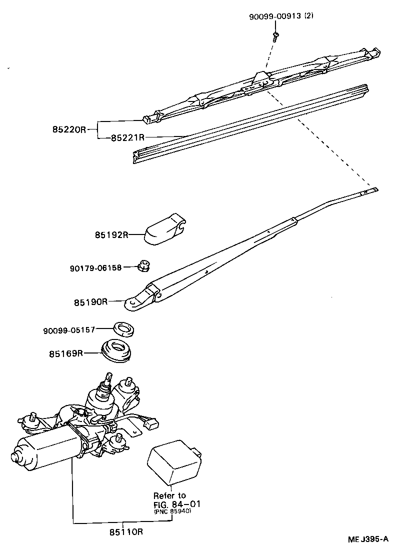  CELICA |  REAR WIPER