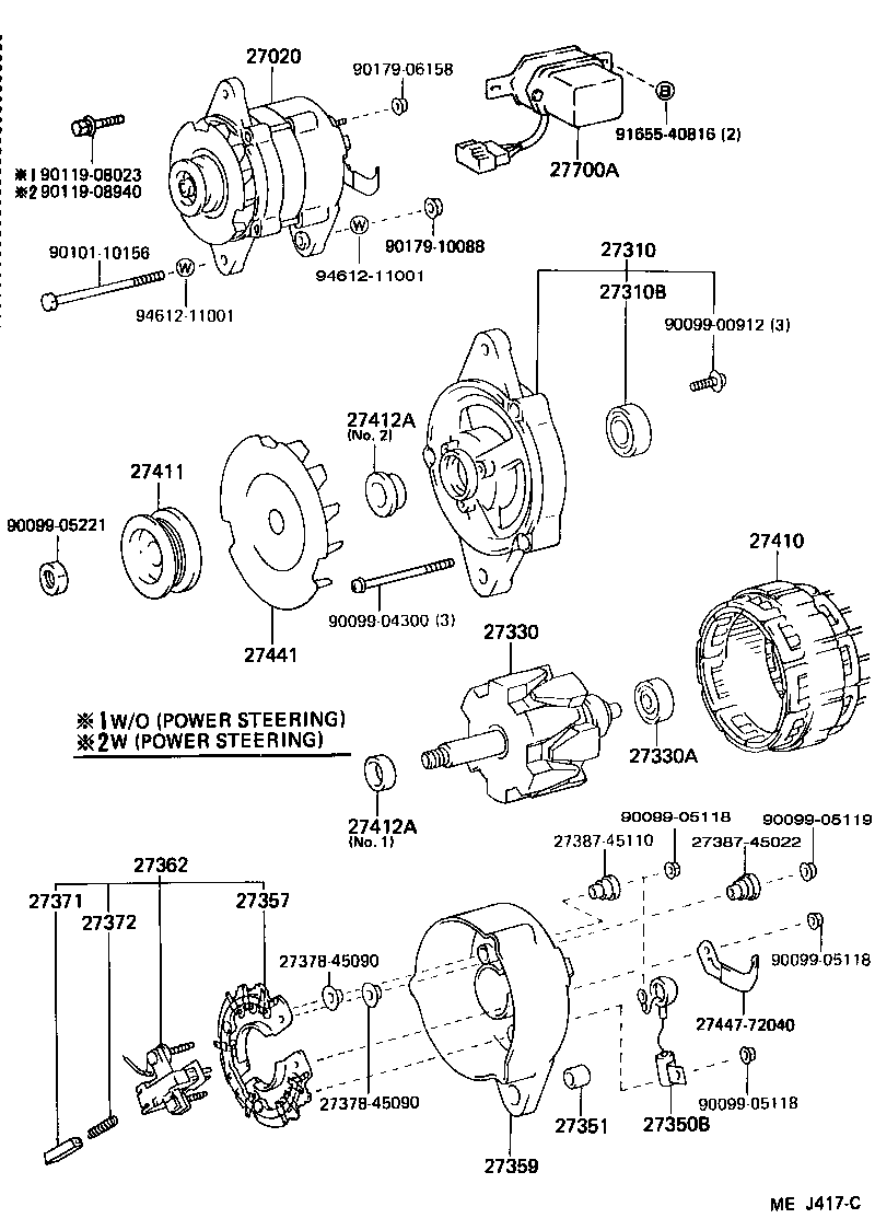  CROWN |  ALTERNATOR