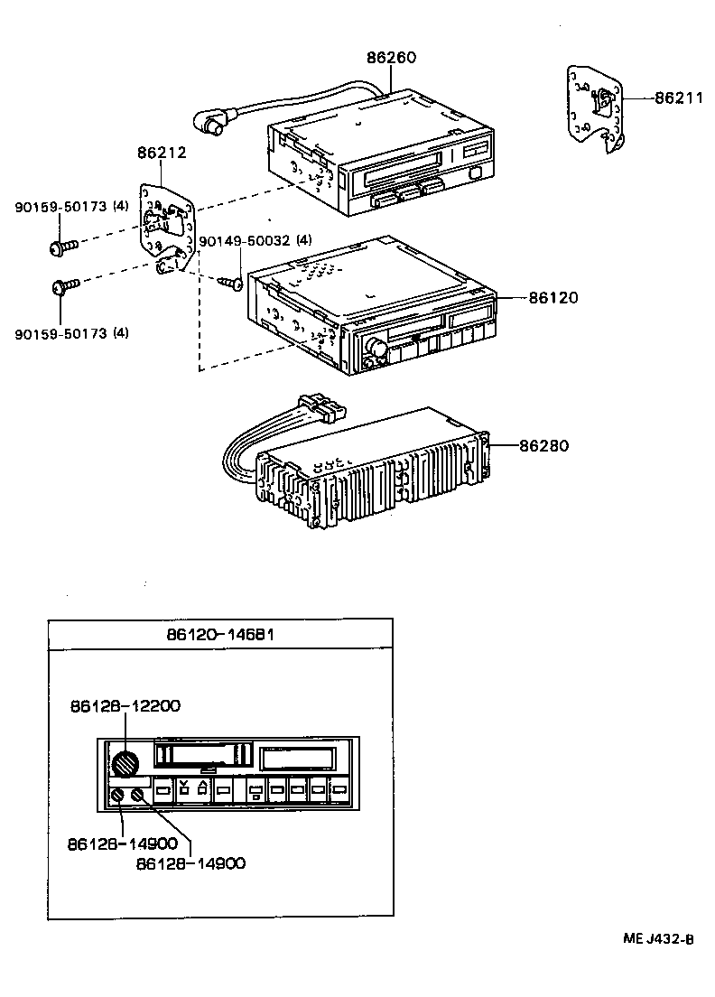 CELICA |  RADIO RECEIVER AMPLIFIER CONDENSER