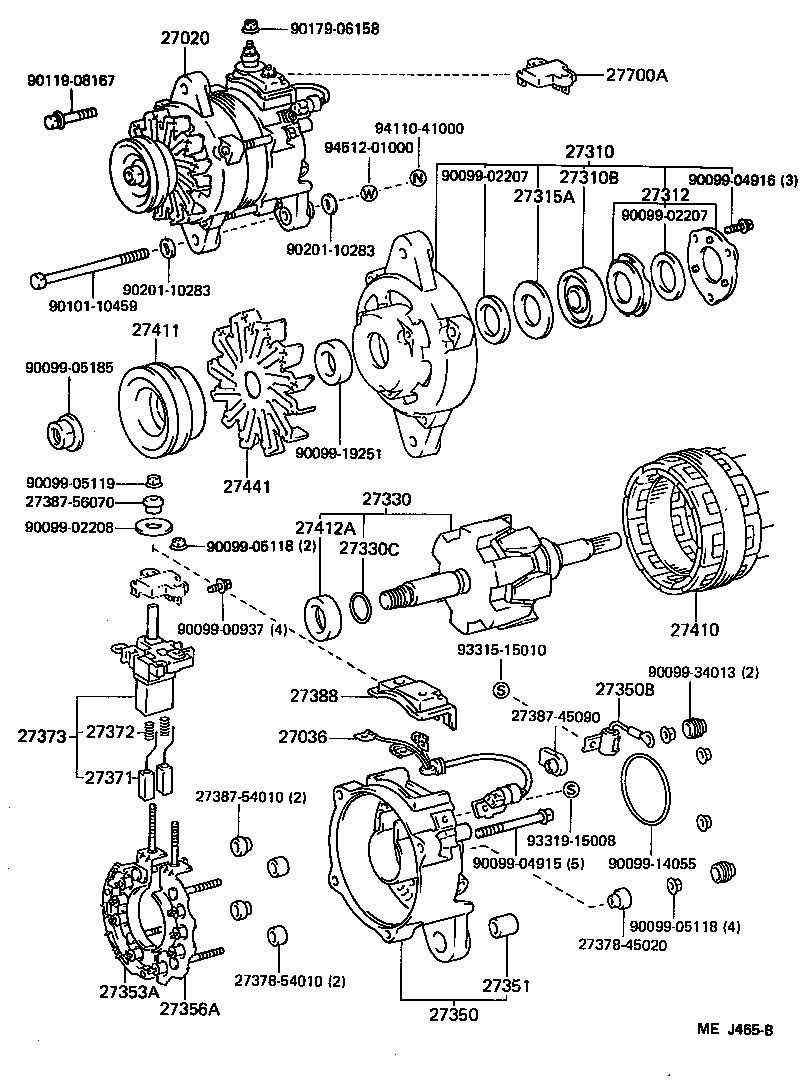  LAND CRUISER 60 |  ALTERNATOR