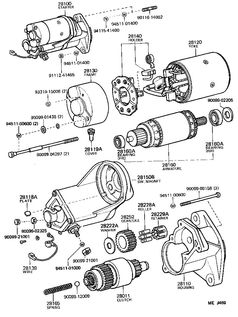  LAND CRUISER 60 |  STARTER