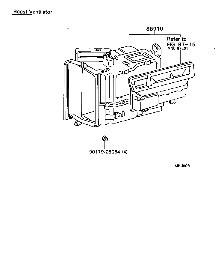  CELICA |  HEATING AIR CONDITIONING HEATER UNIT BLOWER