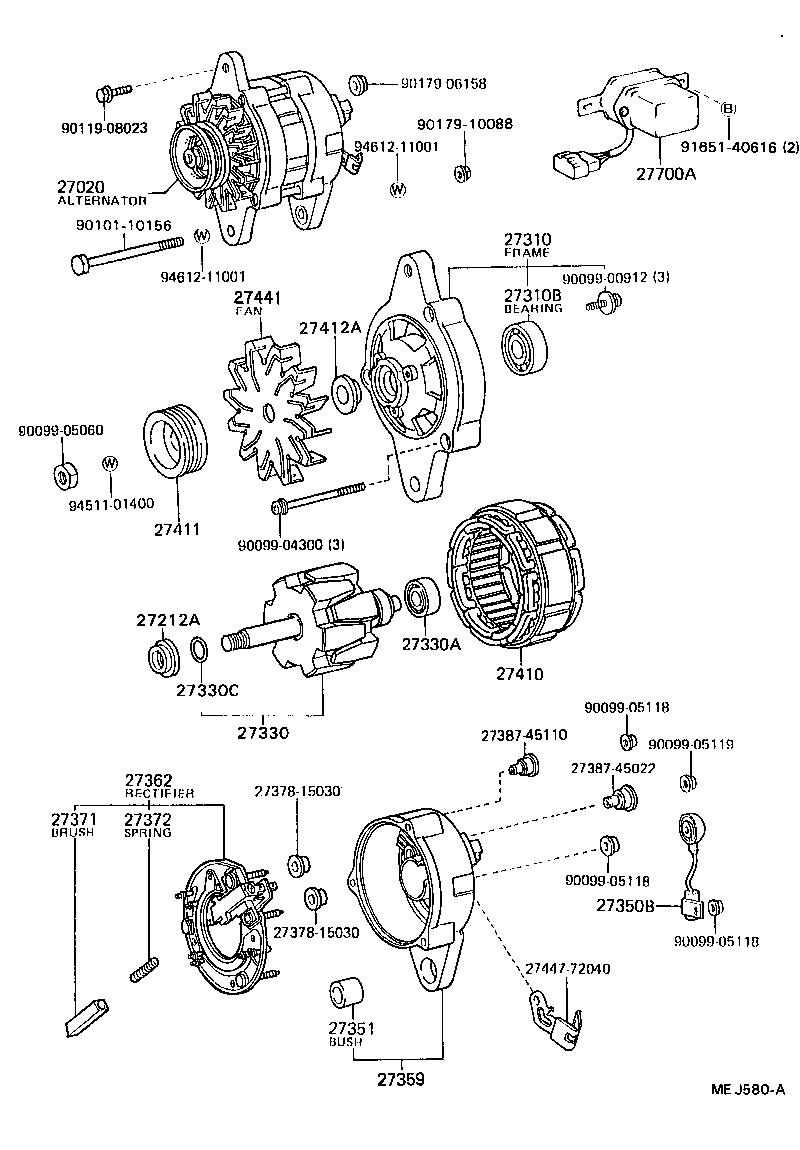  DYNA 200 |  ALTERNATOR