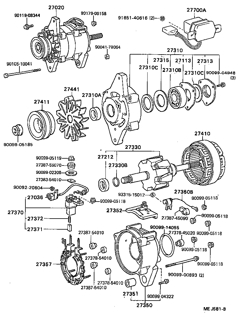  DYNA 200 |  ALTERNATOR