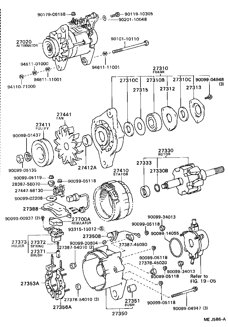  DYNA 200 |  ALTERNATOR