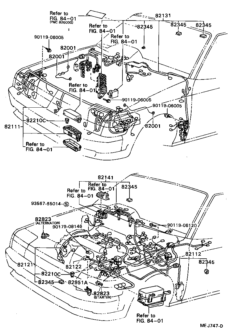 CELICA |  WIRING CLAMP