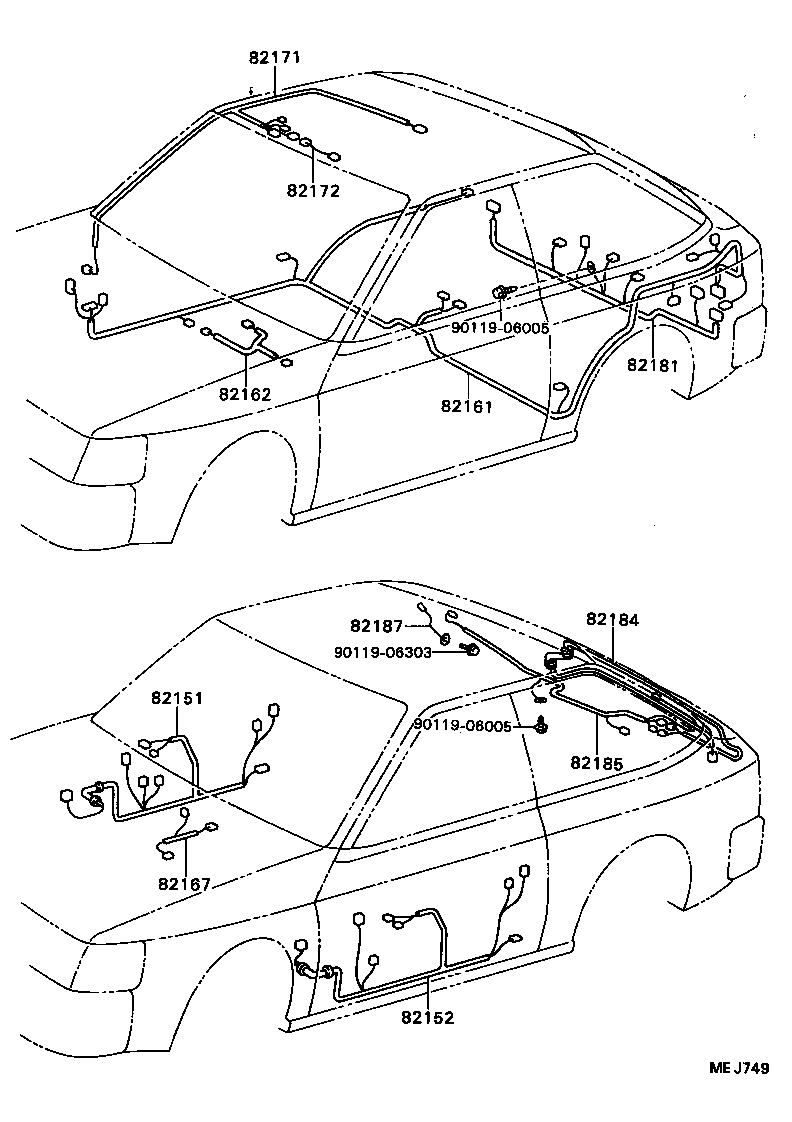  CELICA |  WIRING CLAMP