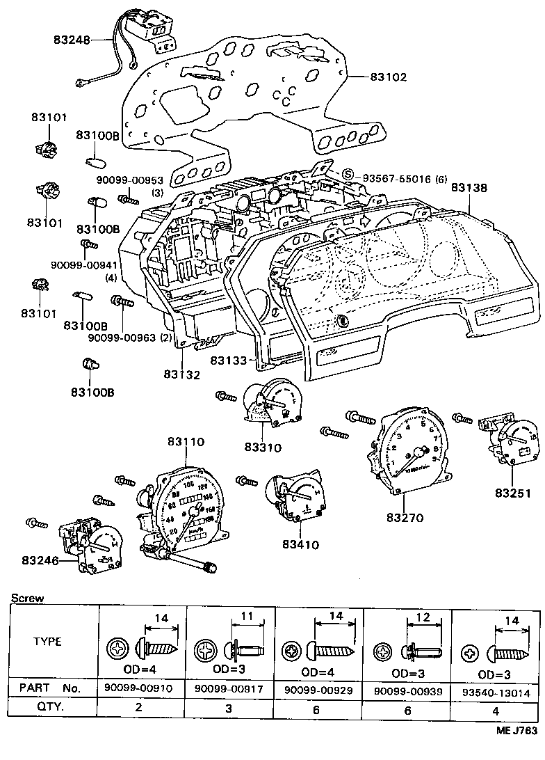  CELICA |  METER