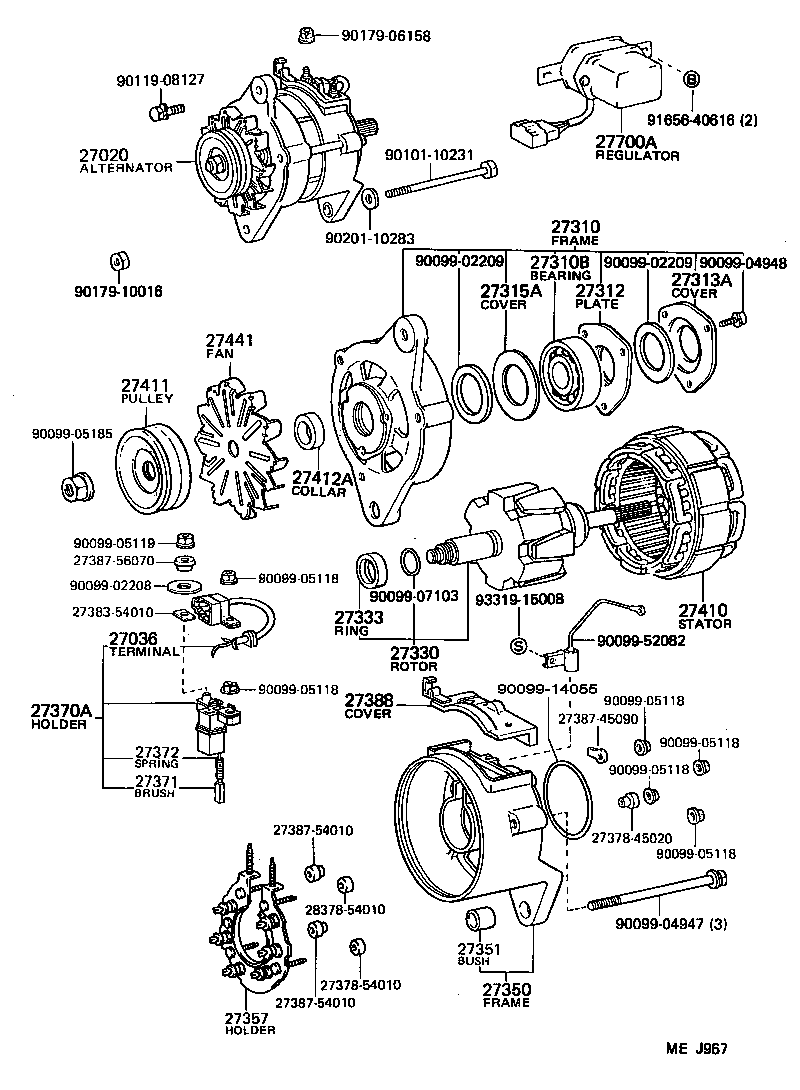  DYNA150 |  ALTERNATOR