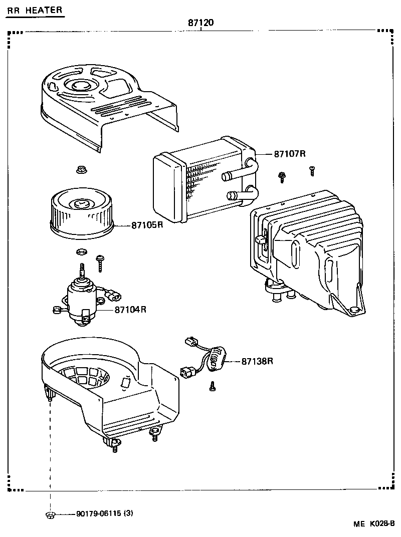  DYNA150 |  HEATING AIR CONDITIONING HEATER UNIT BLOWER