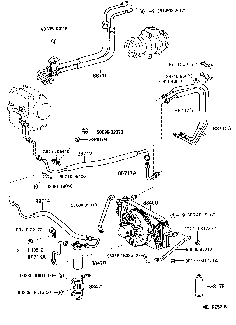 DYNA150 |  HEATING AIR CONDITIONING COOLER PIPING