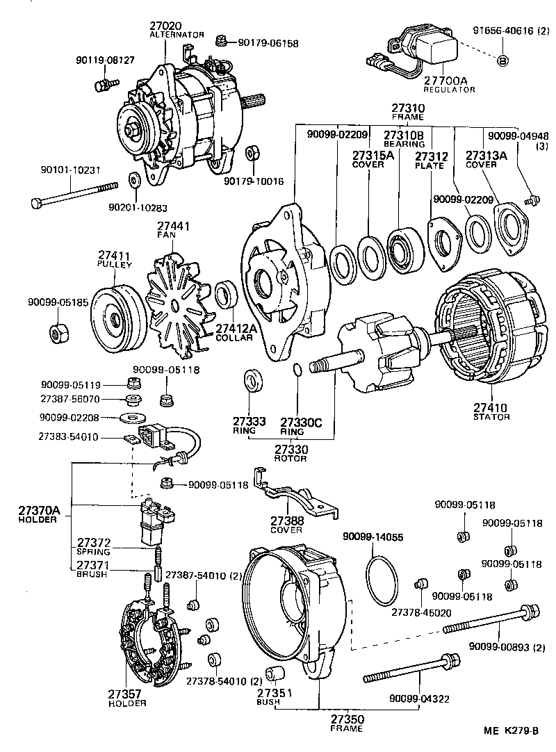  DYNA100 |  ALTERNATOR