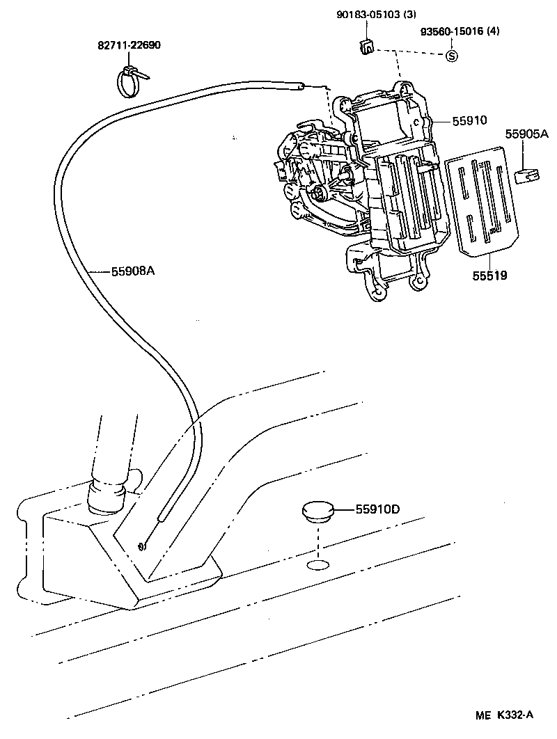 DYNA100 |  HEATING AIR CONDITIONING CONTROL AIR DUCT