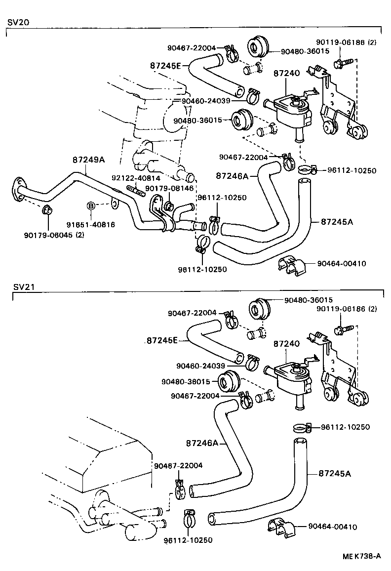  CAMRY |  HEATING AIR CONDITIONING WATER PIPING