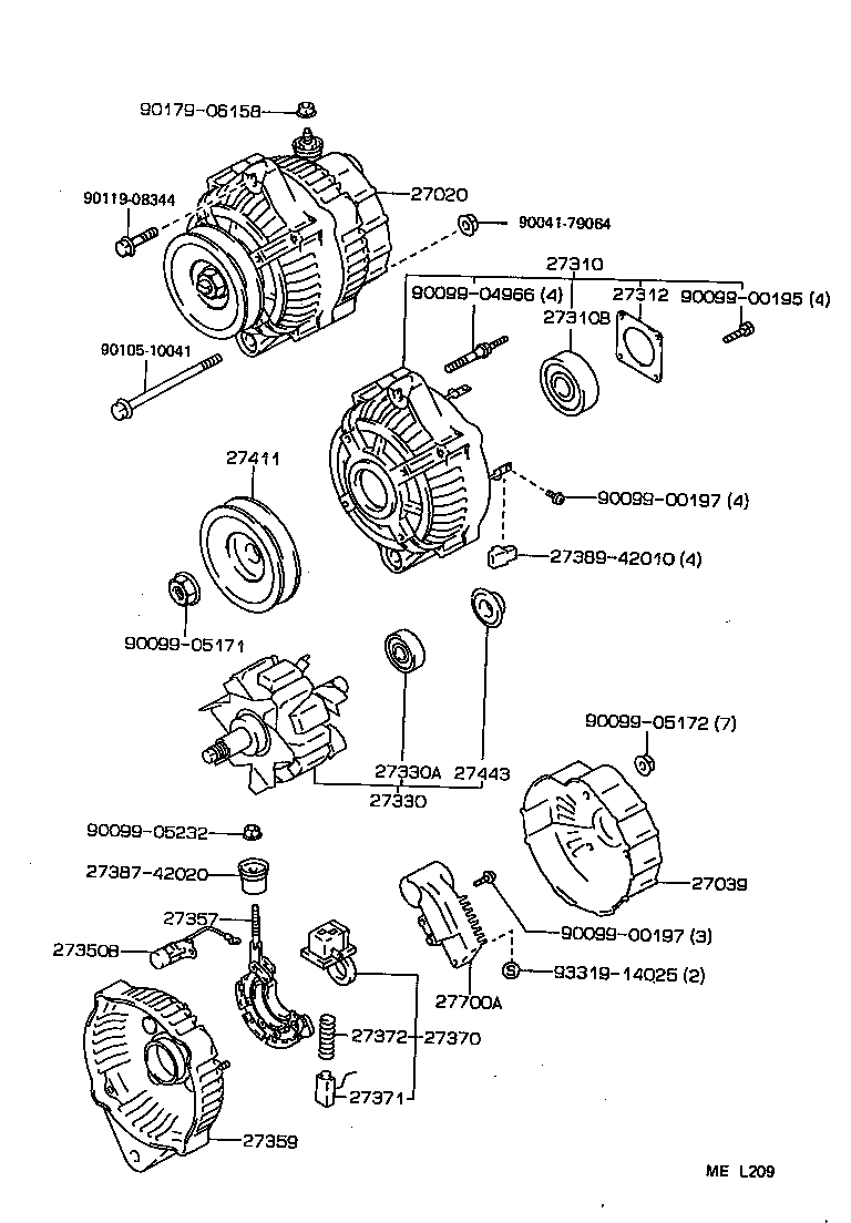  LAND CRUISER 70 |  ALTERNATOR