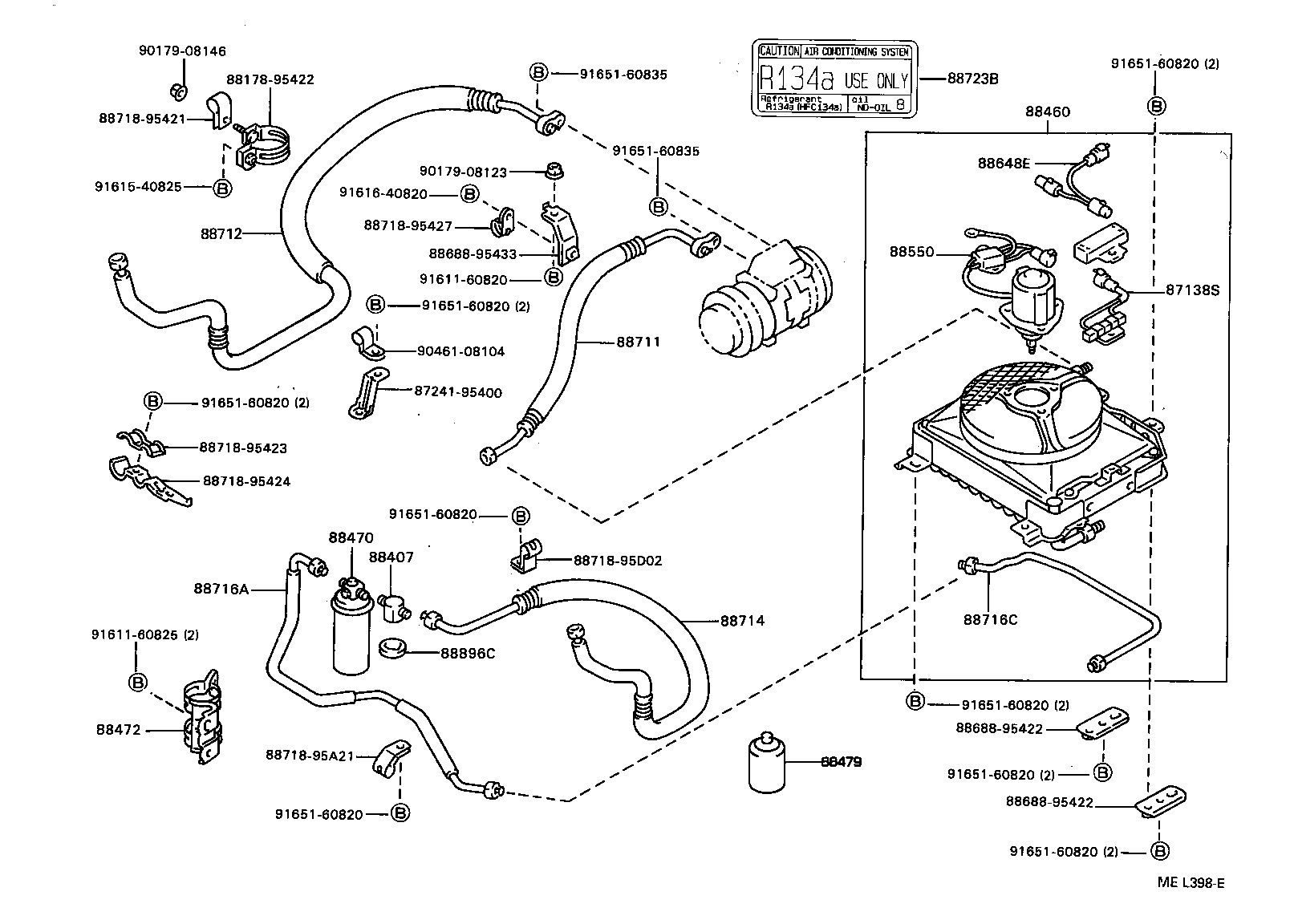  DYNA 200 |  HEATING AIR CONDITIONING COOLER PIPING