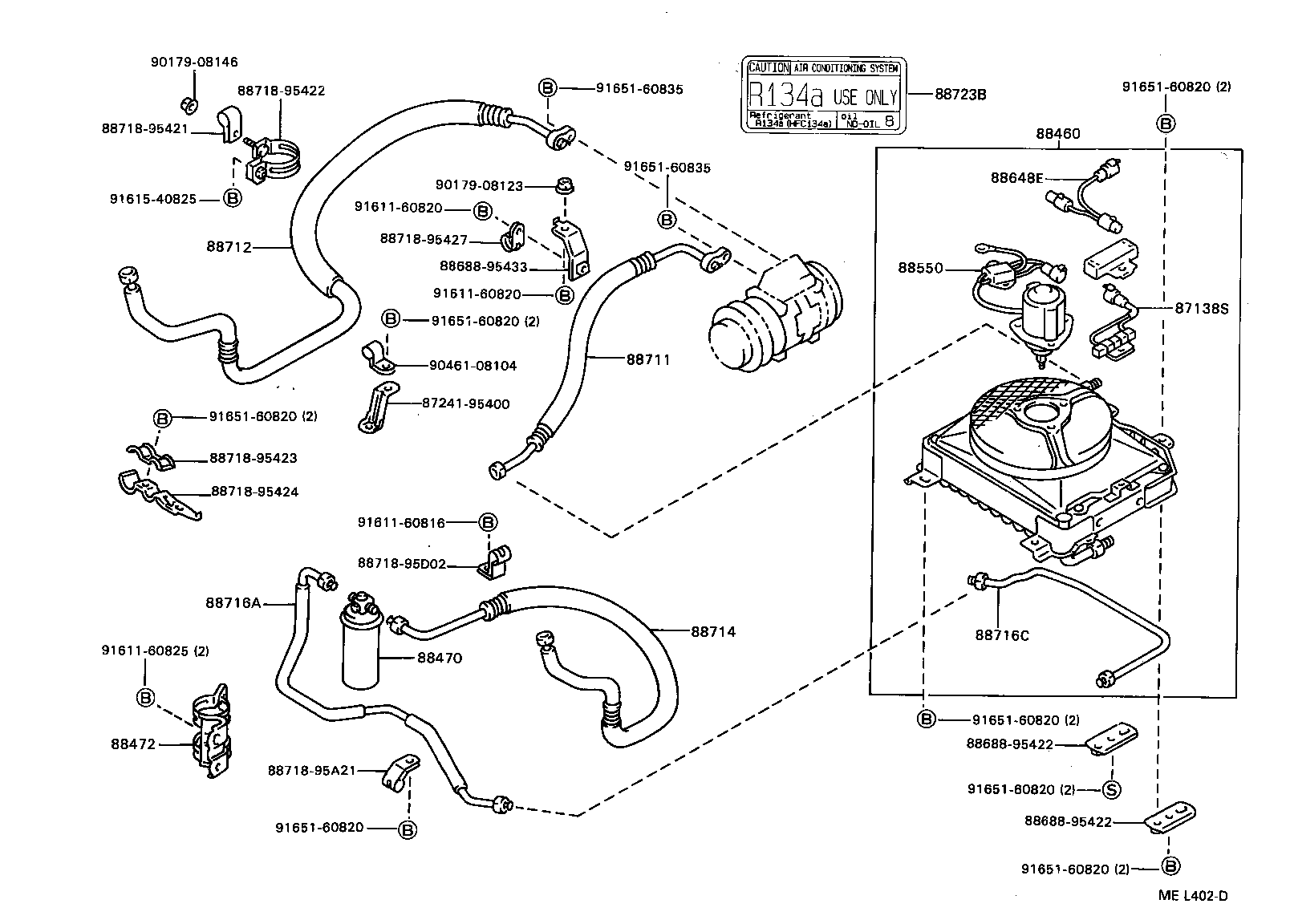  DYNA 200 |  HEATING AIR CONDITIONING COOLER PIPING