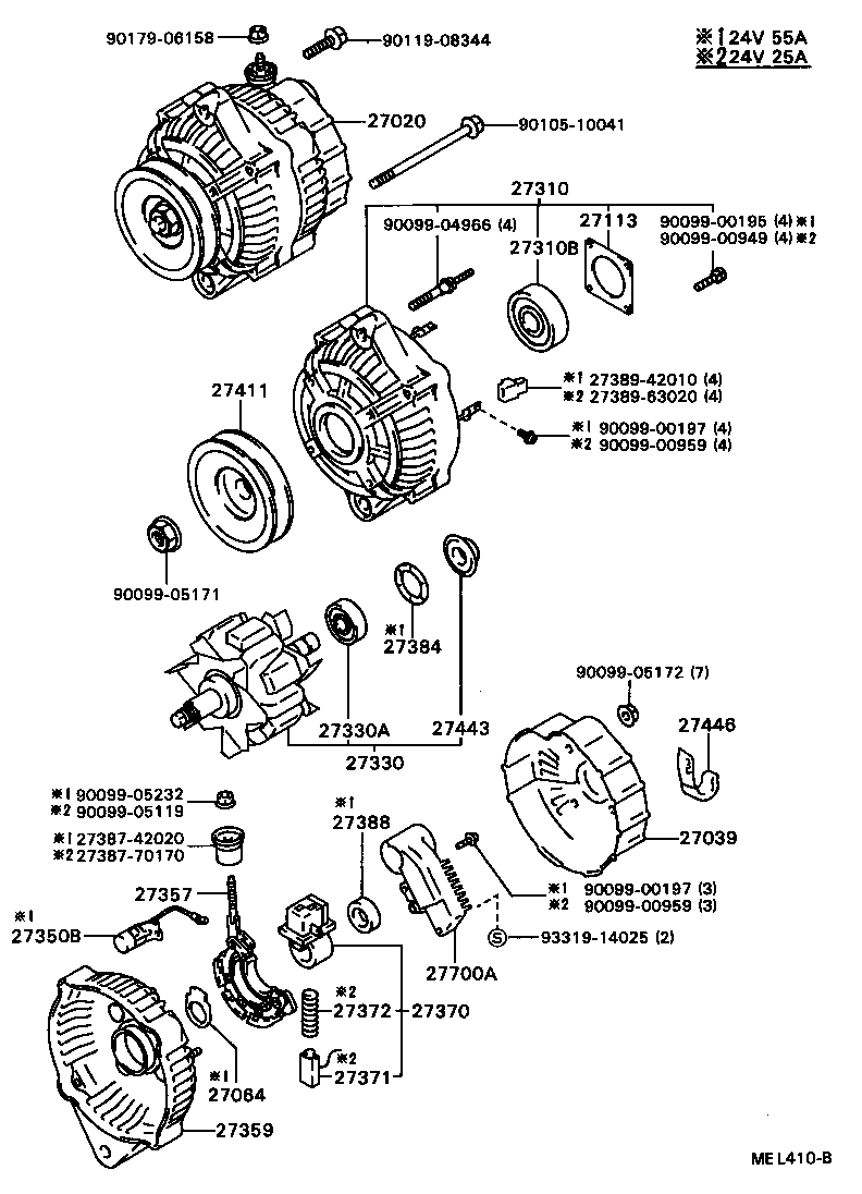  COASTER |  ALTERNATOR