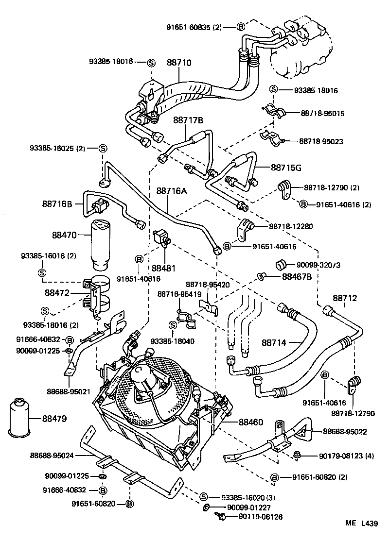  DYNA150 |  HEATING AIR CONDITIONING COOLER PIPING